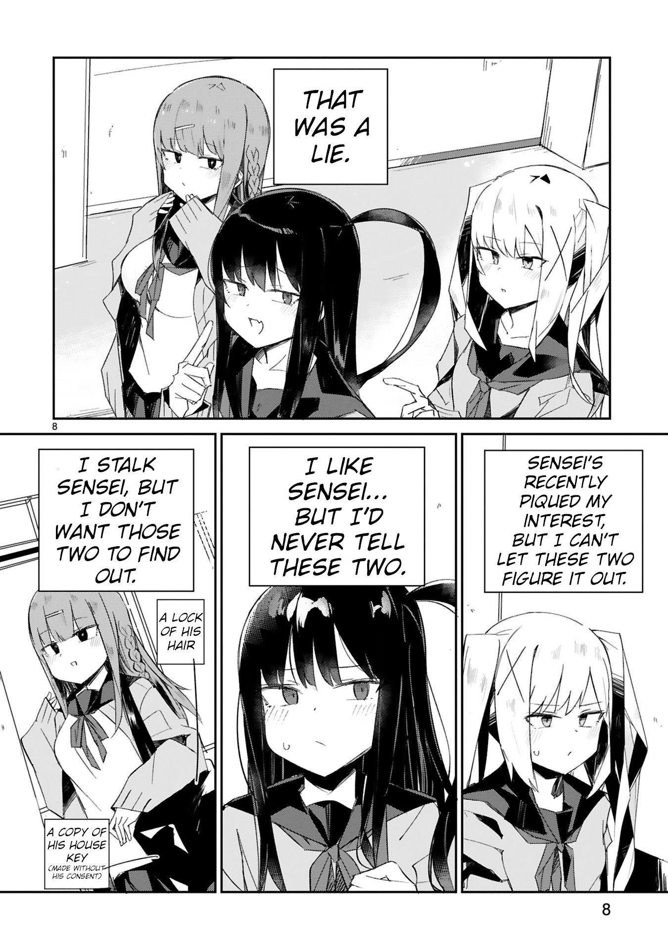 Loooser Loser Loser Loser Sensei chapter 1 page 8