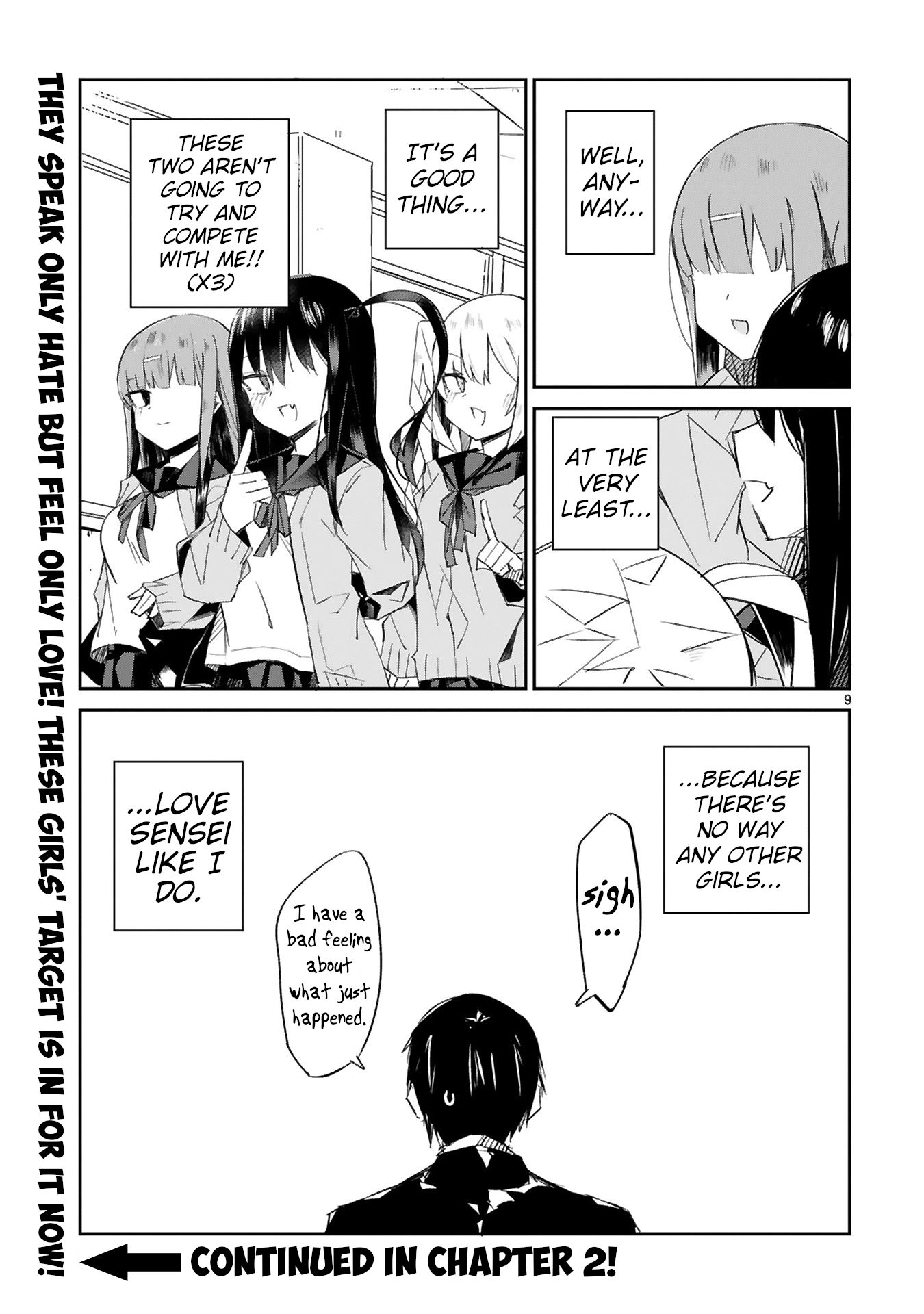 Loooser Loser Loser Loser Sensei chapter 1 page 9