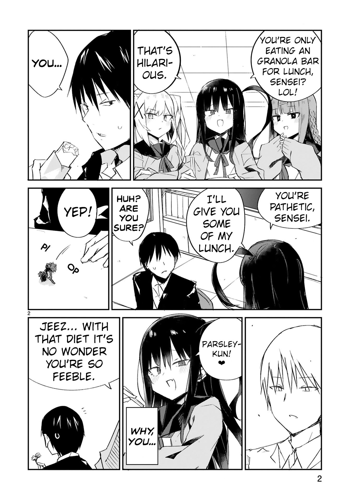 Loooser Loser Loser Loser Sensei chapter 2 page 2