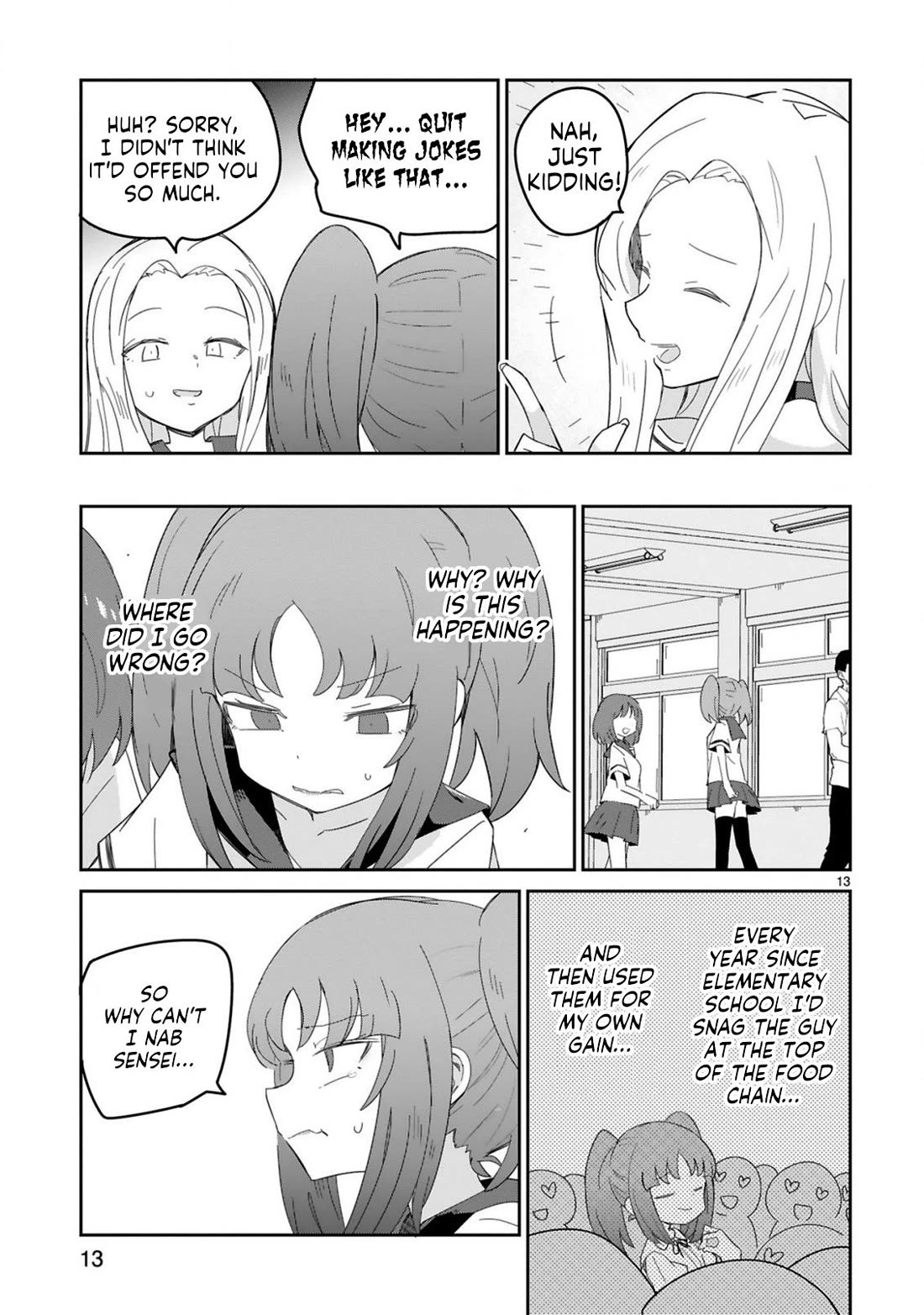 Loooser Loser Loser Loser Sensei chapter 28 page 13