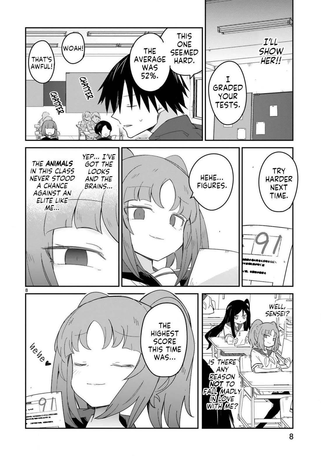 Loooser Loser Loser Loser Sensei chapter 28 page 8