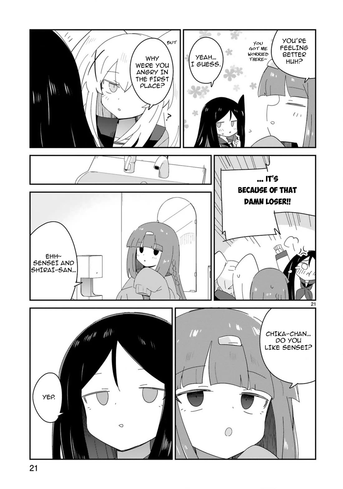 Loooser Loser Loser Loser Sensei chapter 37 page 21