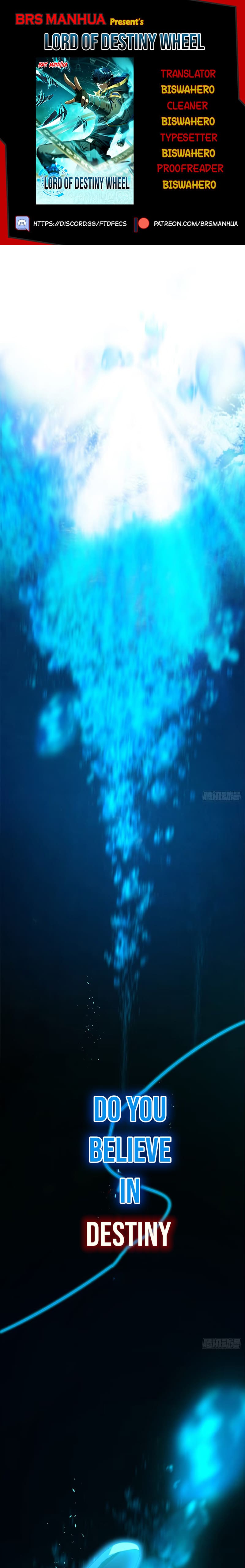 Lord Of Destiny Wheel chapter 1 page 1