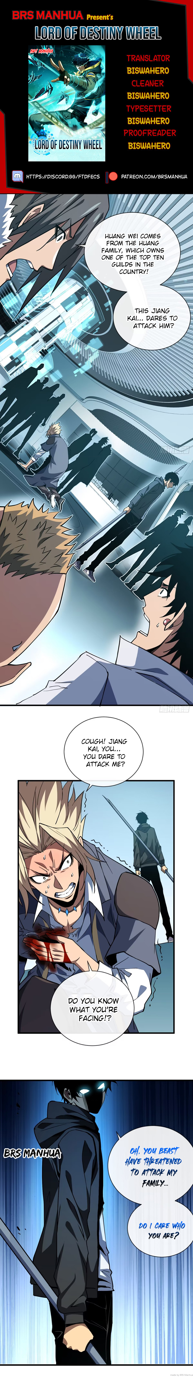 Lord Of Destiny Wheel chapter 19 page 1