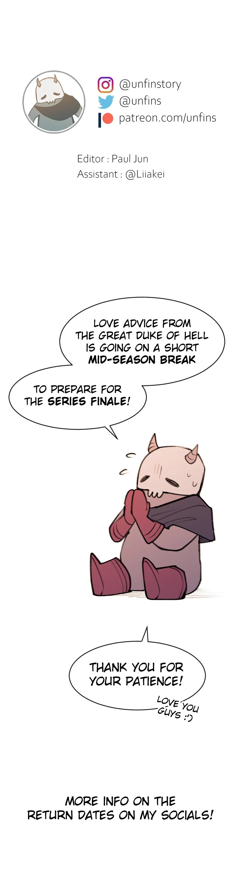 Love Advice from the Great Duke of Hell chapter 125 page 43