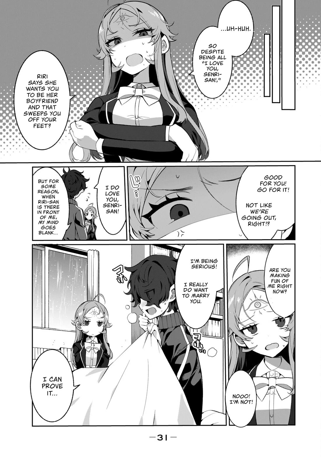 Love, Clairvoyance, and Adolescents chapter 10 page 11