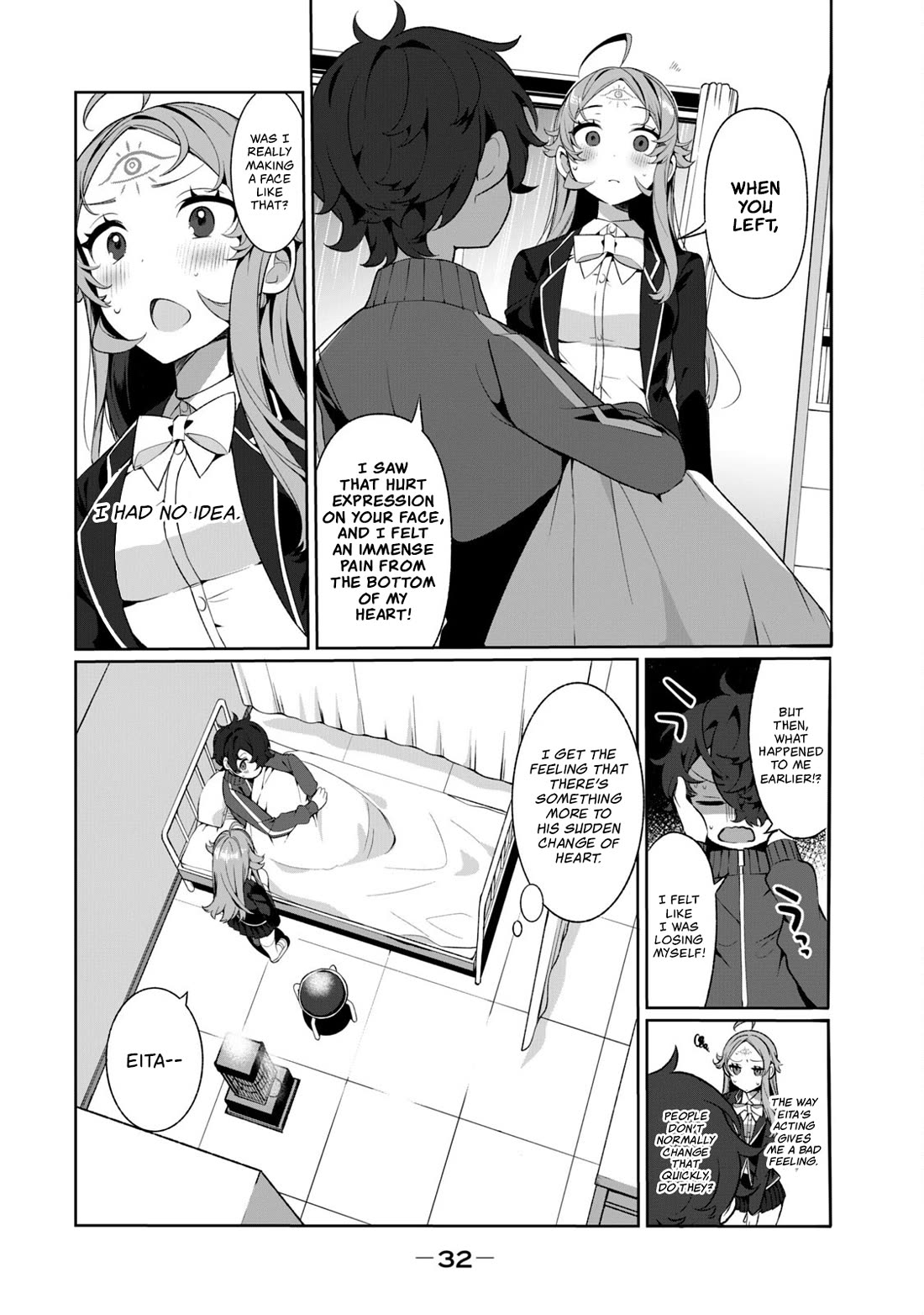 Love, Clairvoyance, and Adolescents chapter 10 page 12