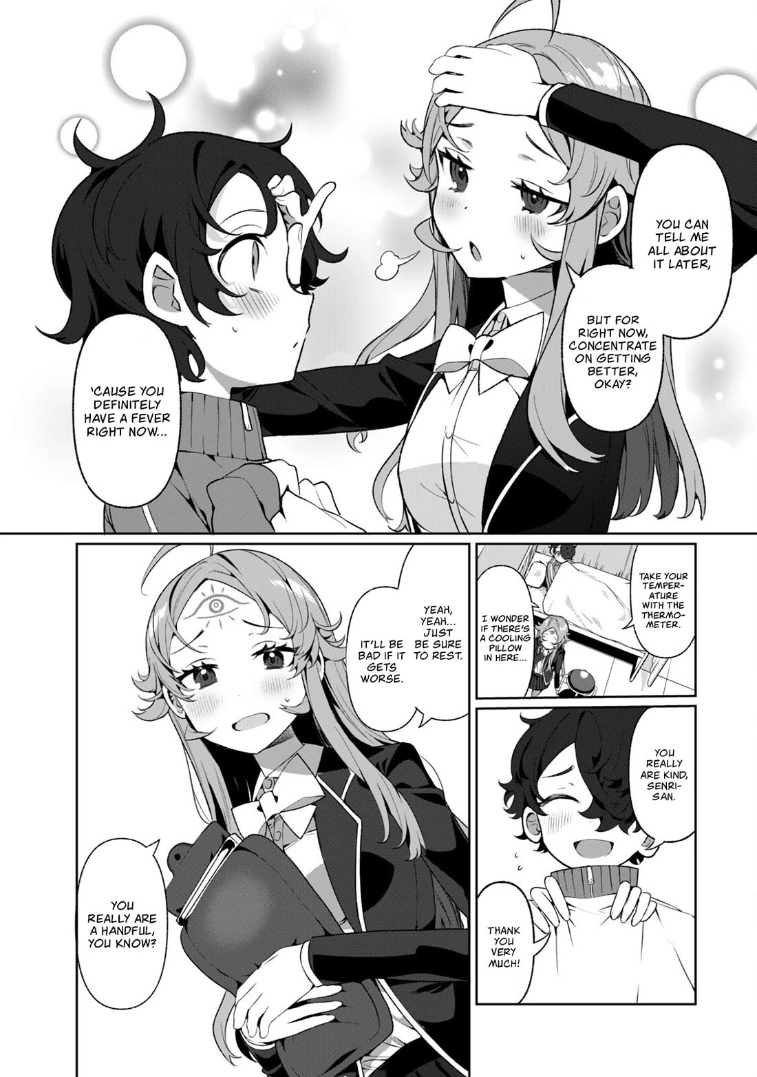 Love, Clairvoyance, and Adolescents chapter 10 page 13