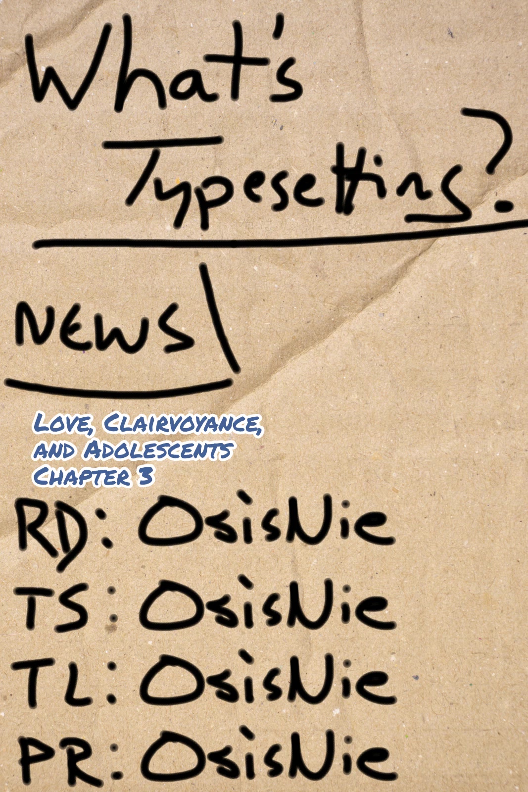 Love, Clairvoyance, and Adolescents chapter 3 page 25