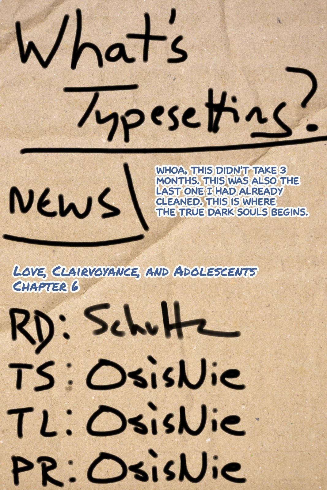 Love, Clairvoyance, and Adolescents chapter 6 page 19