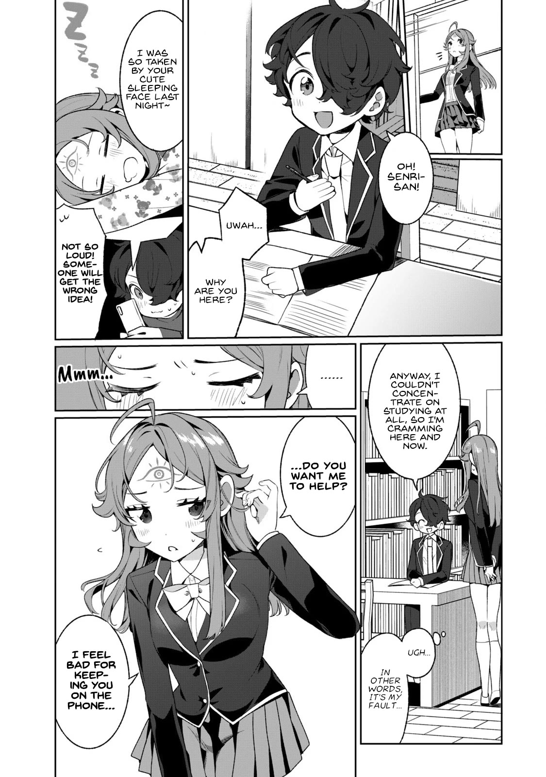 Love, Clairvoyance, and Adolescents chapter 7 page 3