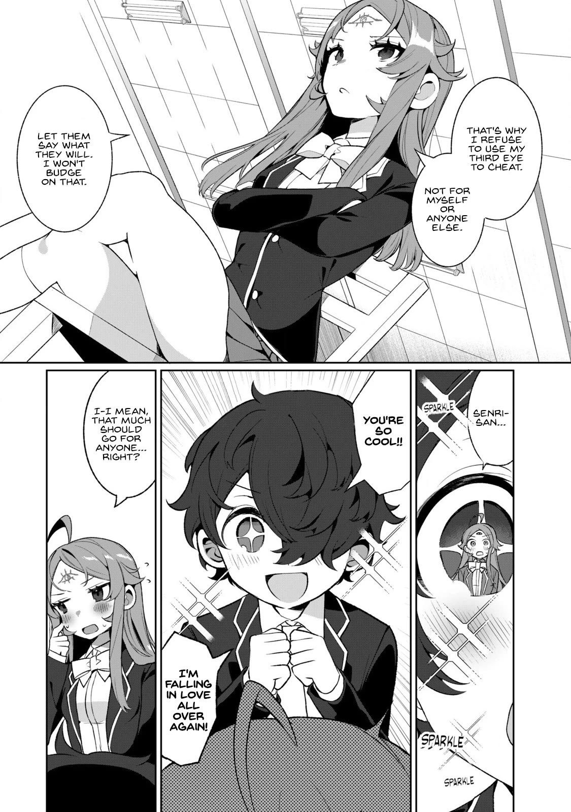 Love, Clairvoyance, and Adolescents chapter 7 page 8