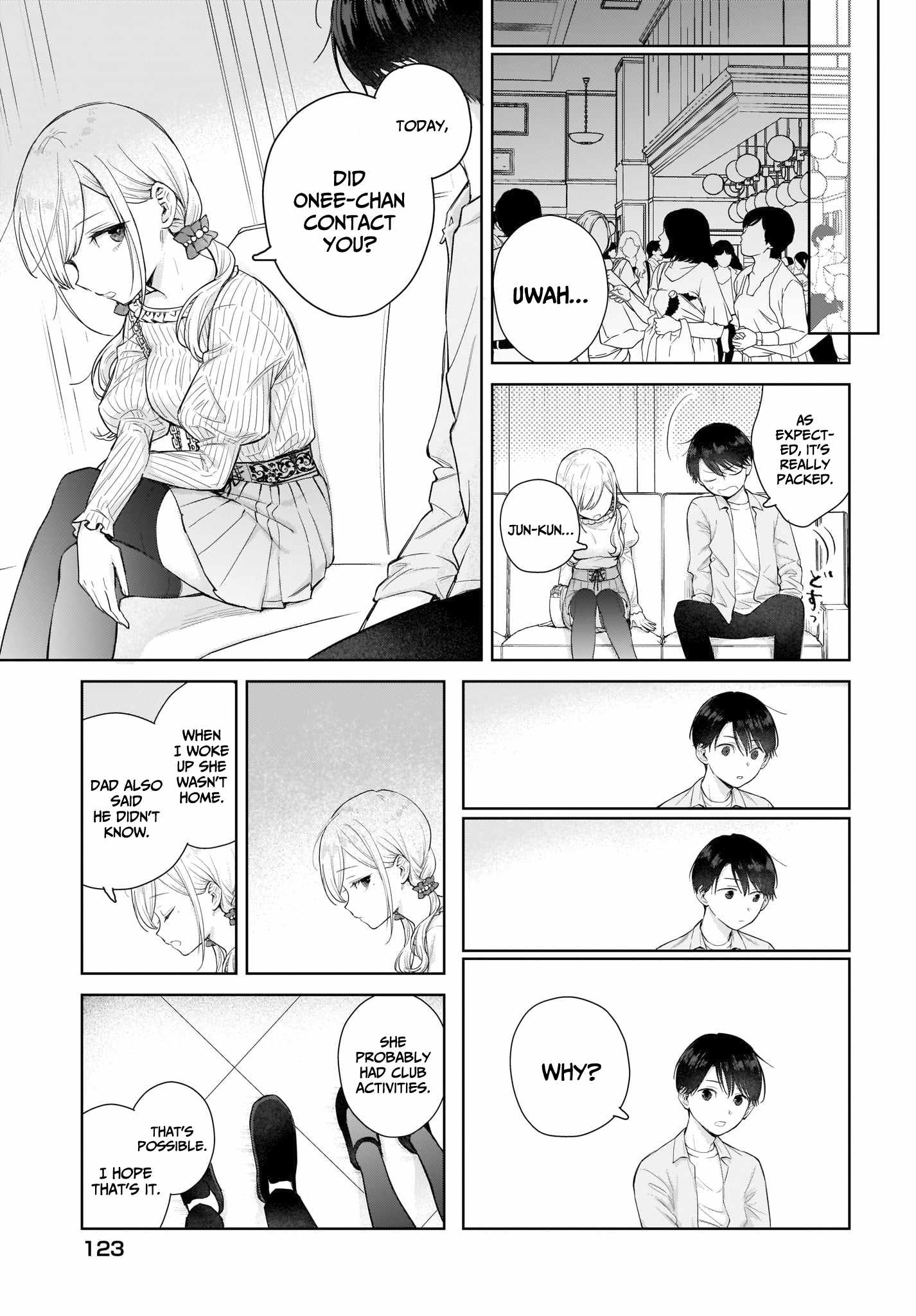 Love could not get shared between the twins chapter 3 page 8