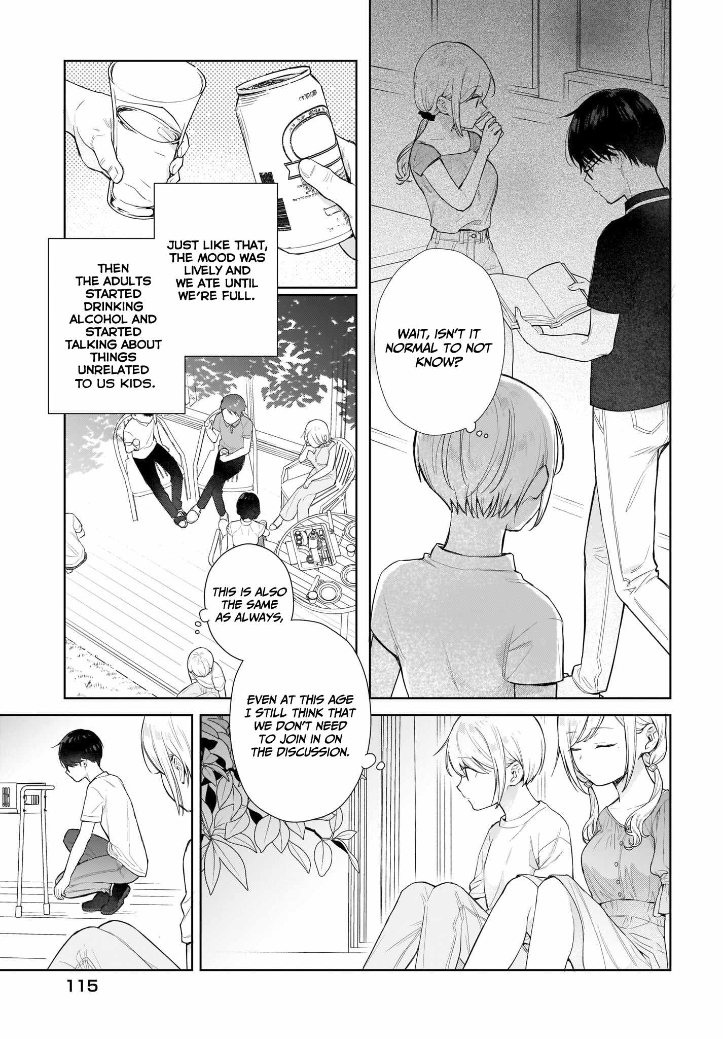 Love could not get shared between the twins chapter 4 page 4