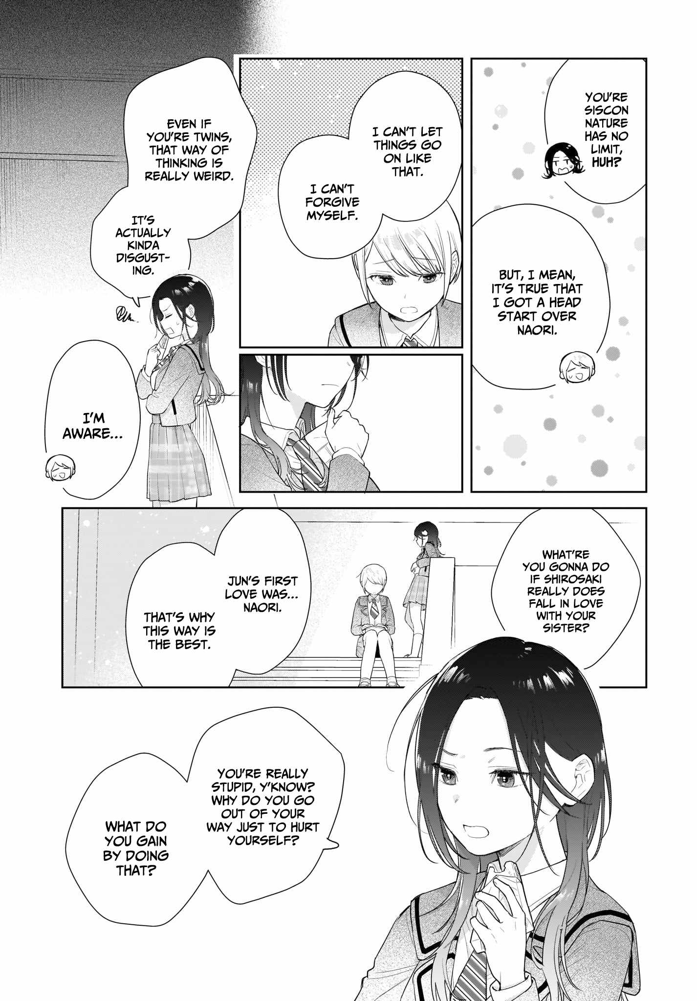 Love could not get shared between the twins chapter 5 page 16