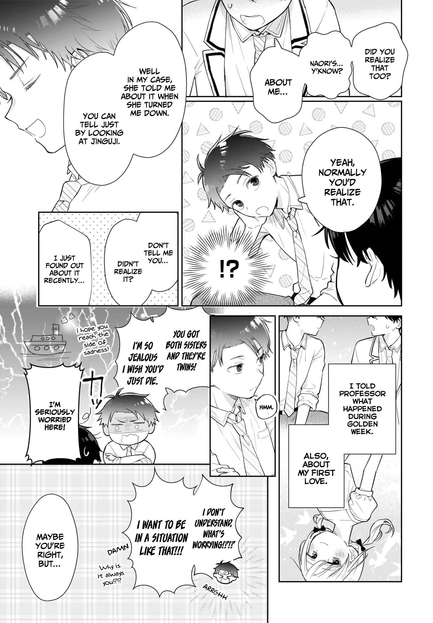 Love could not get shared between the twins chapter 6 page 18