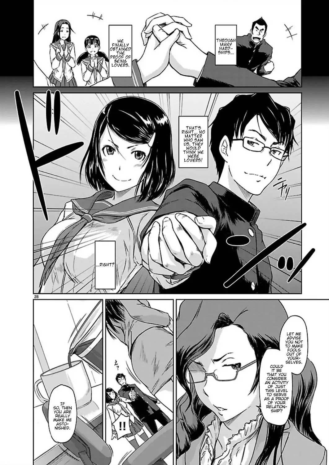 Love Oriented Student Council chapter 1 page 30
