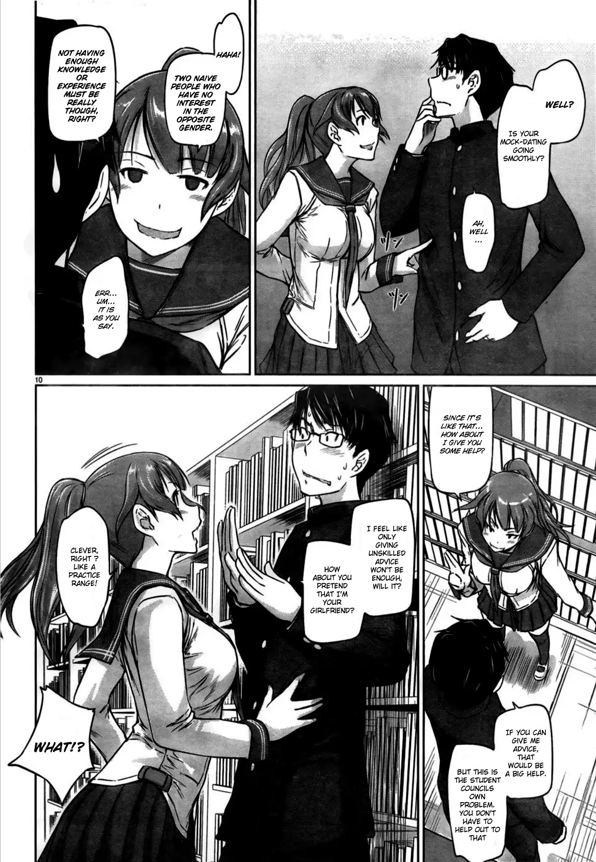 Love Oriented Student Council chapter 4 page 10