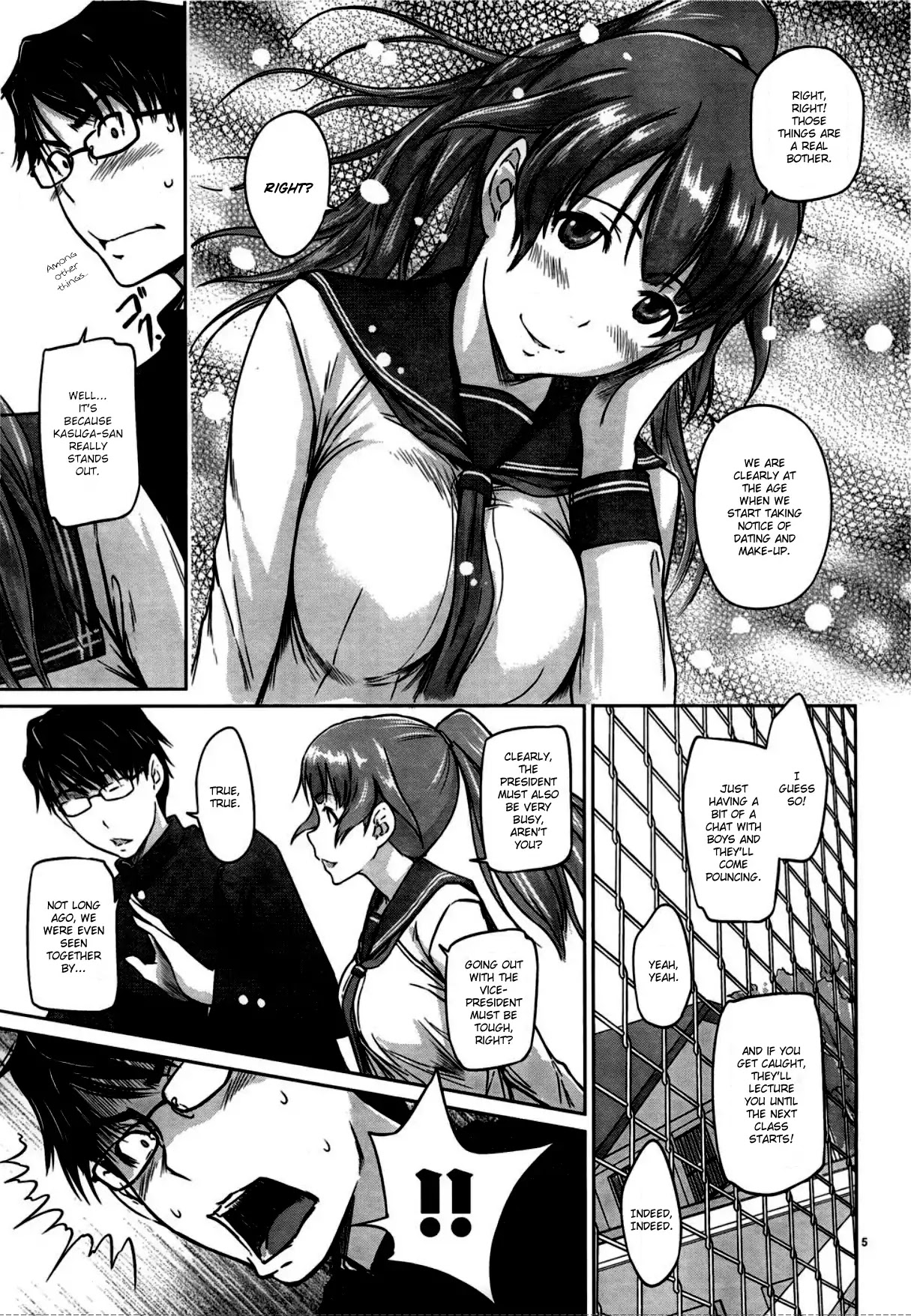 Love Oriented Student Council chapter 4 page 5