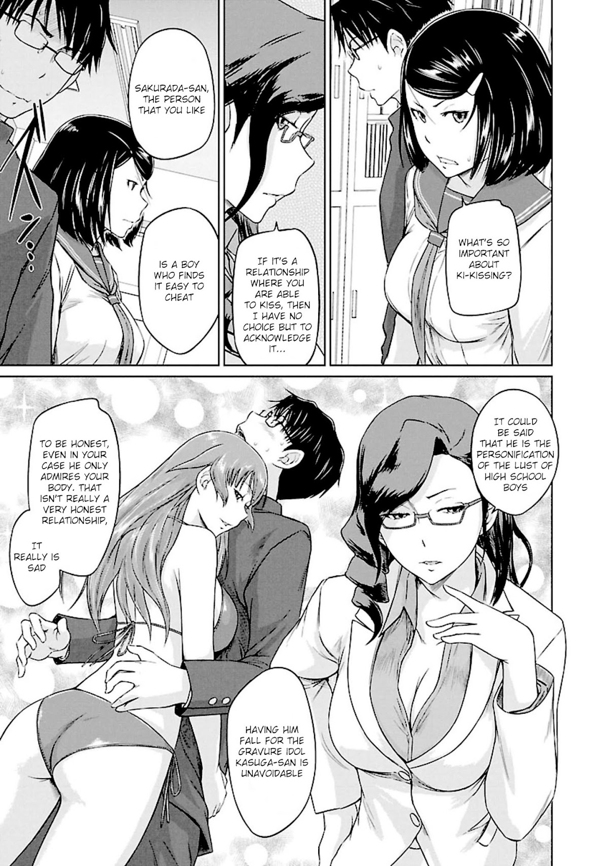 Love Oriented Student Council chapter 9 page 13