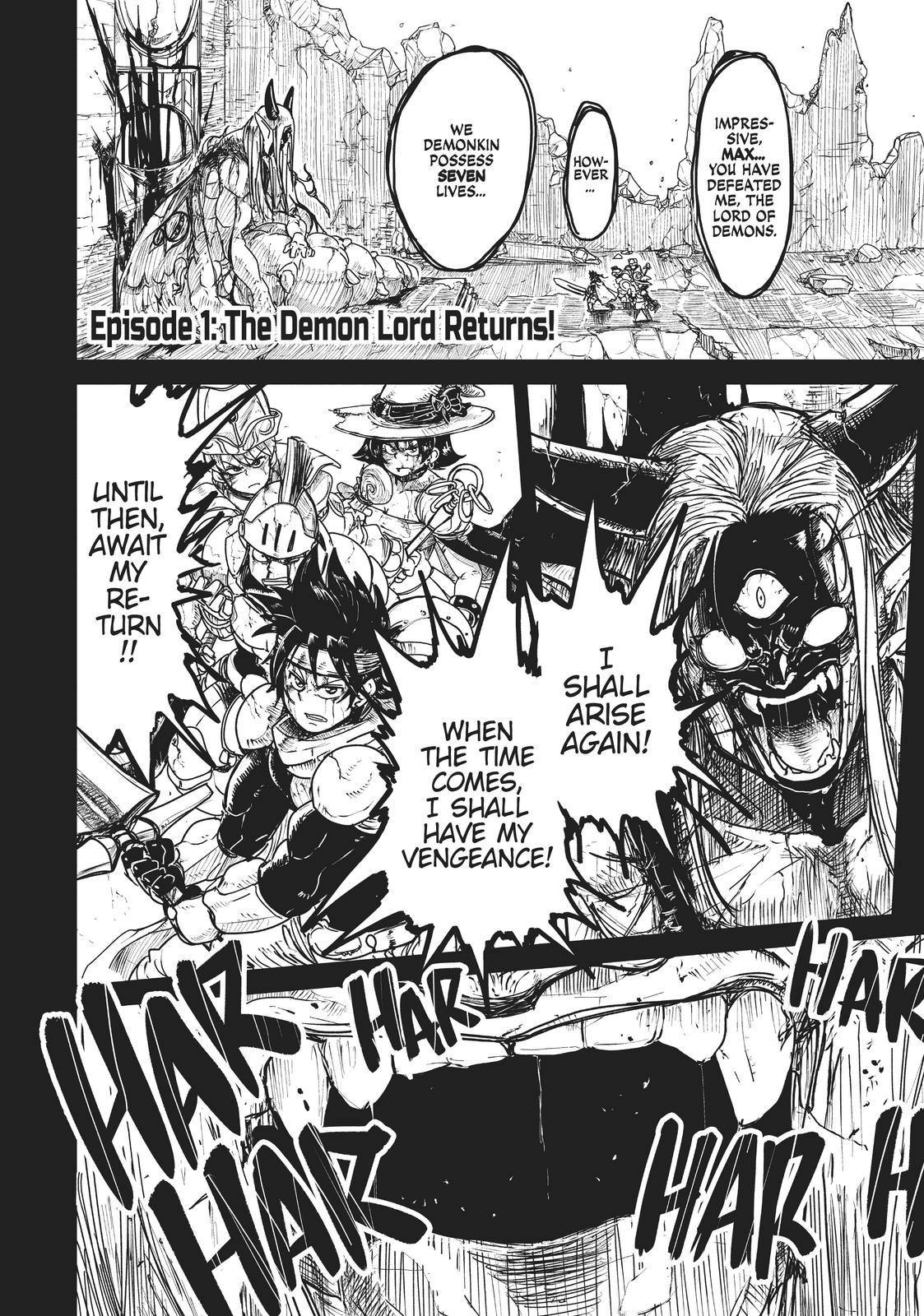 LV1 devil and the one-room hero chapter 1 page 4