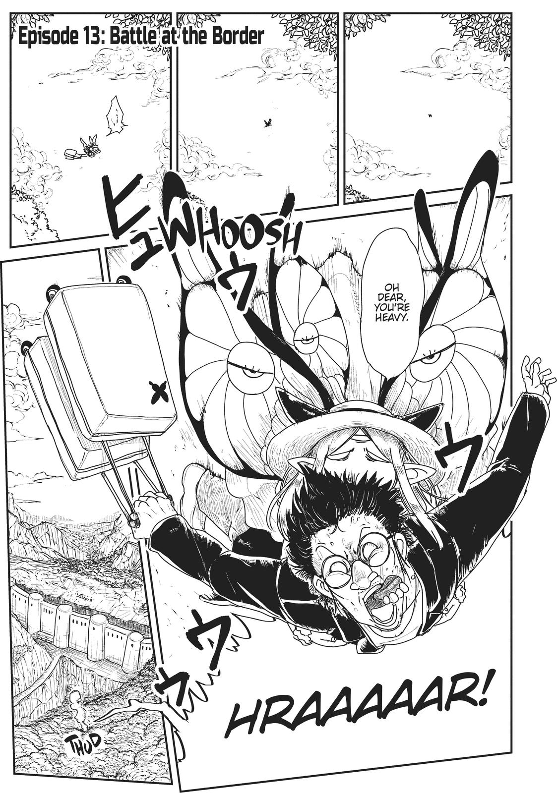 LV1 devil and the one-room hero chapter 13 page 1