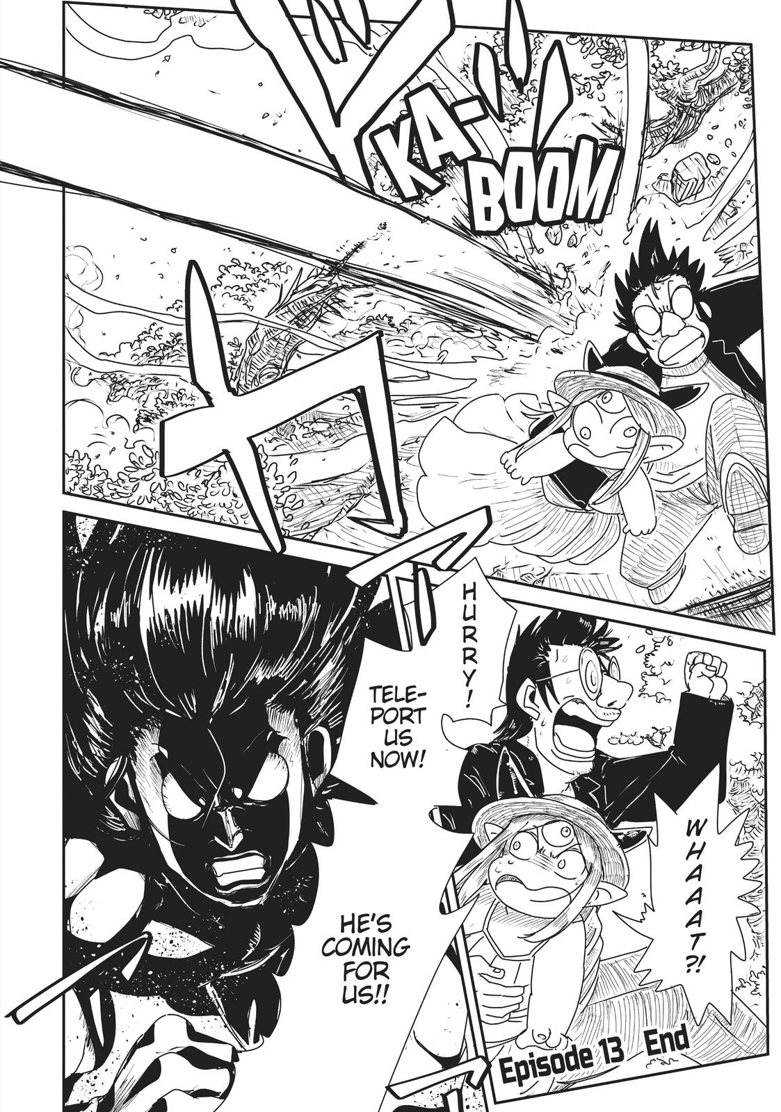 LV1 devil and the one-room hero chapter 13 page 32