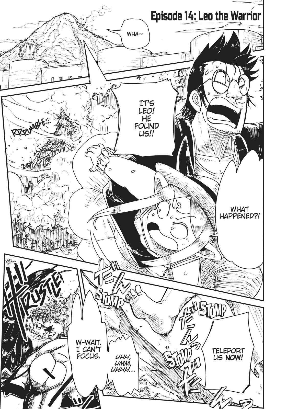 LV1 devil and the one-room hero chapter 14 page 1