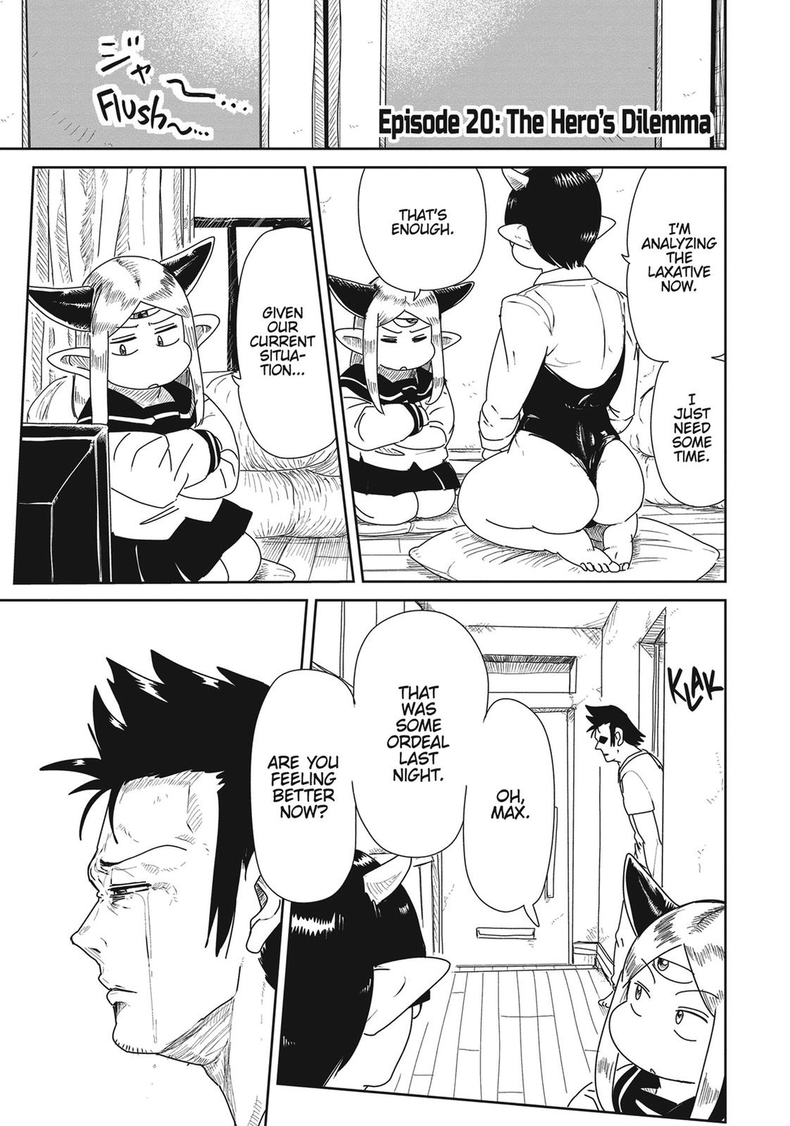 LV1 devil and the one-room hero chapter 20 page 1