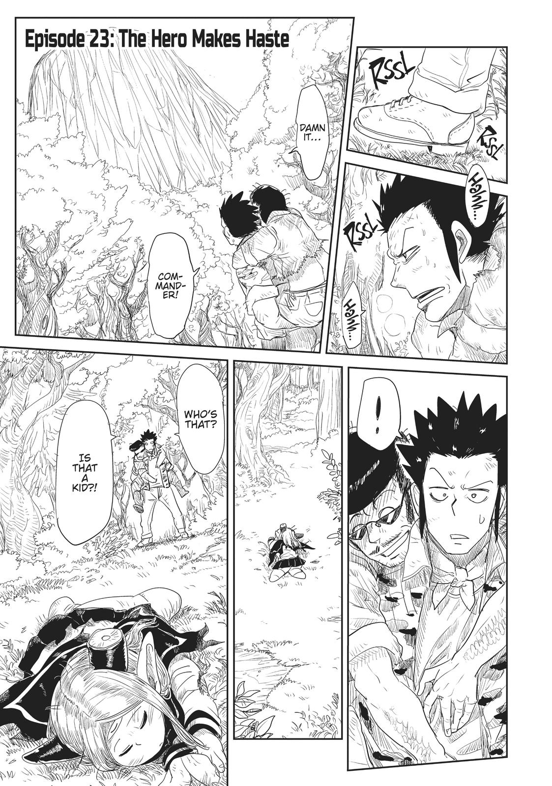 LV1 devil and the one-room hero chapter 23 page 1