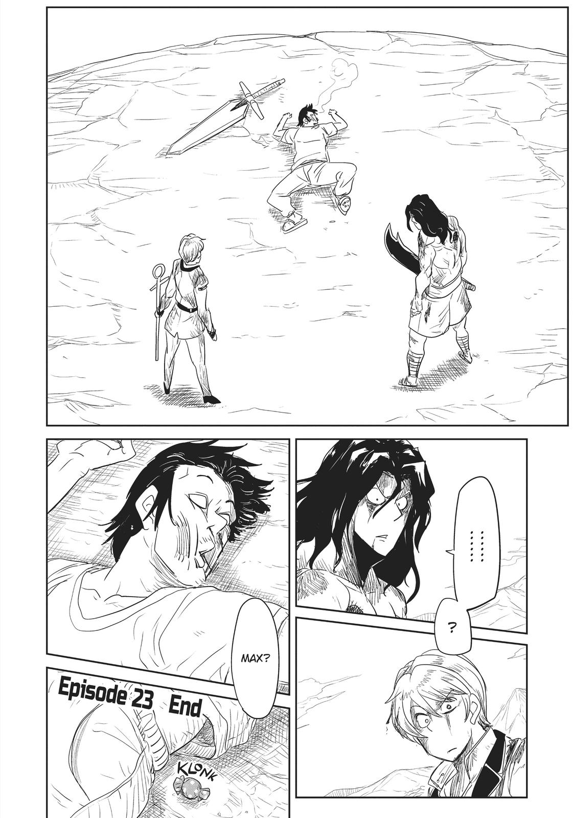 LV1 devil and the one-room hero chapter 23 page 21