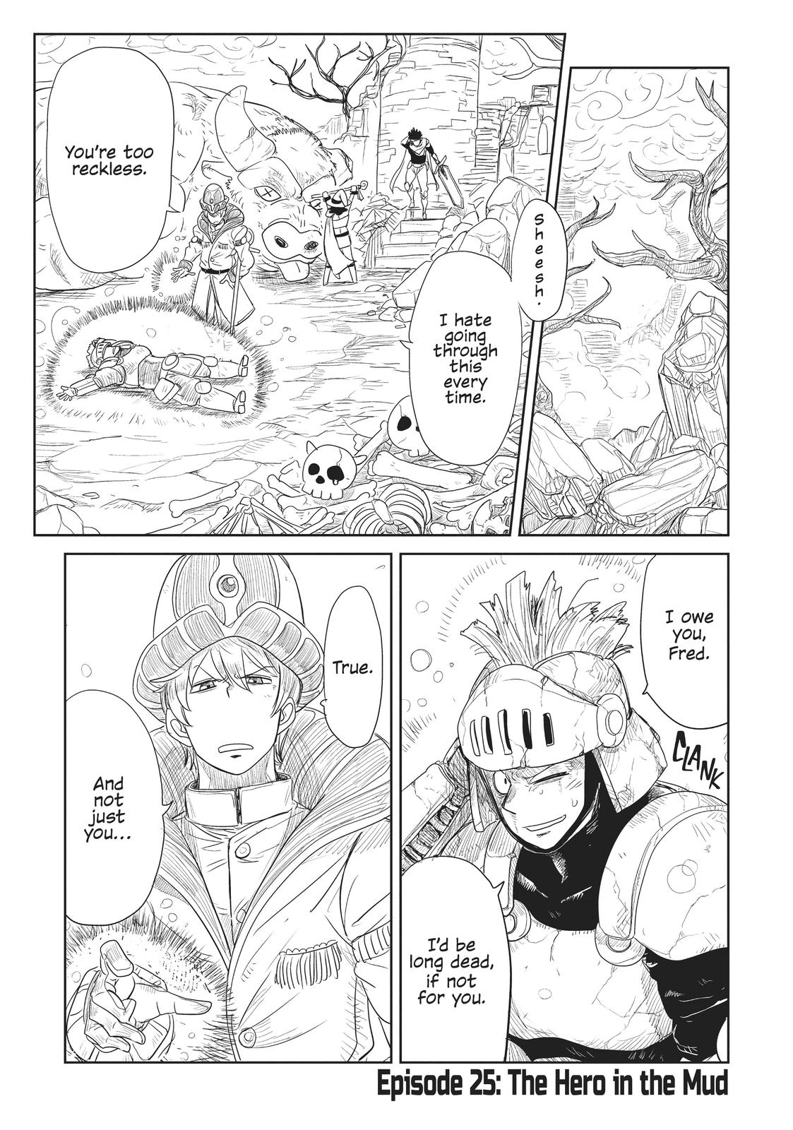 LV1 devil and the one-room hero chapter 25 page 1