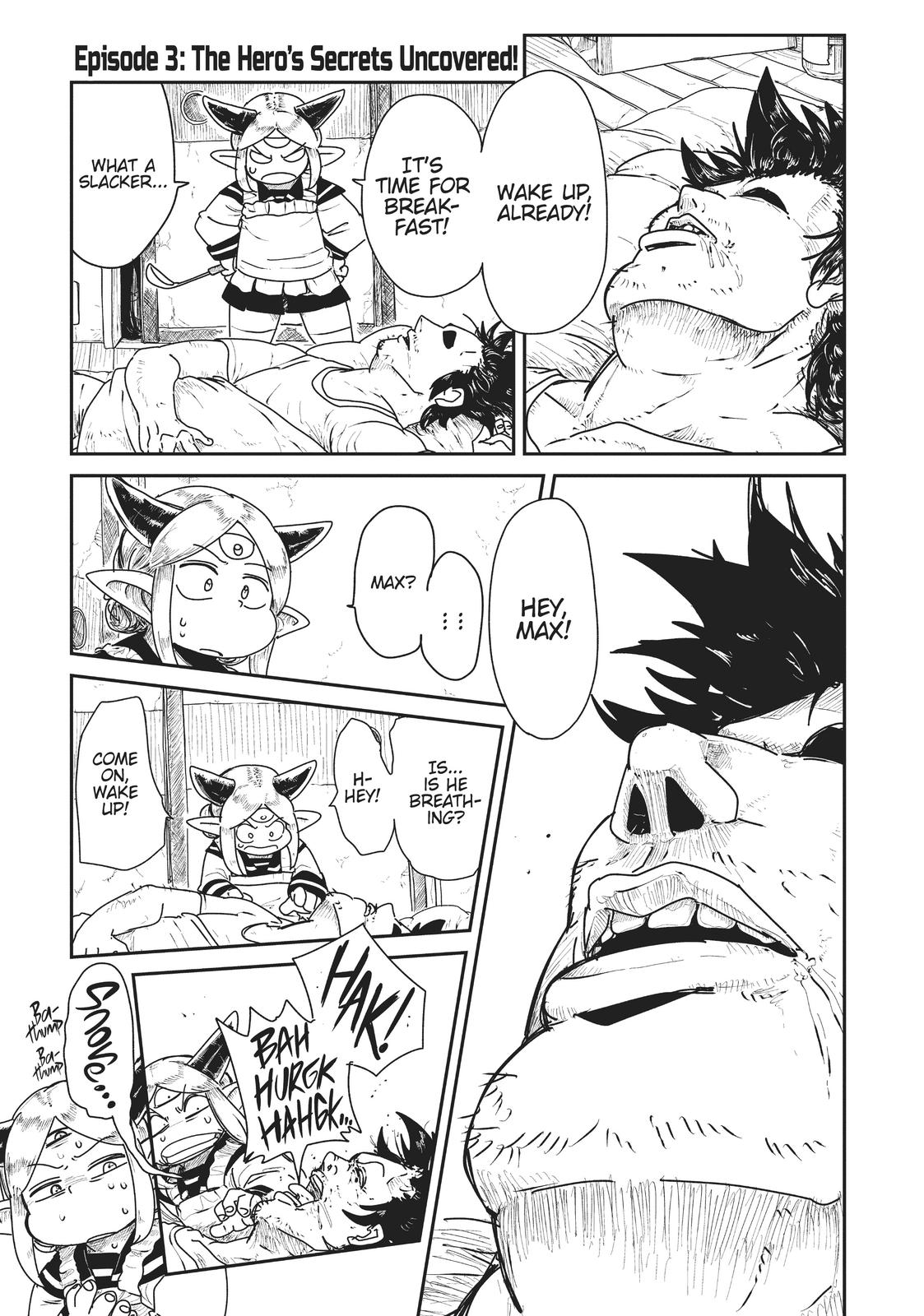 LV1 devil and the one-room hero chapter 3 page 1