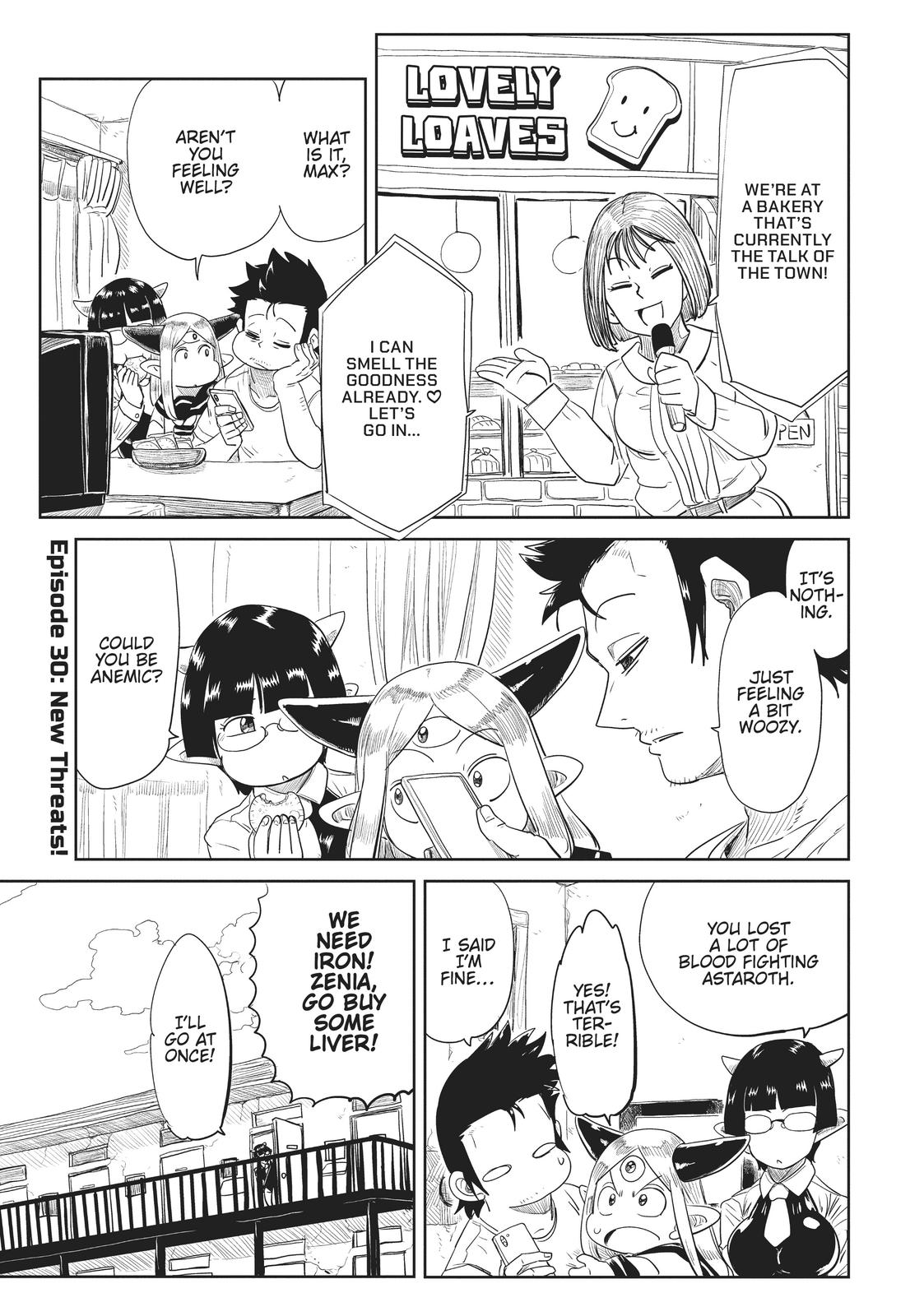 LV1 devil and the one-room hero chapter 30 page 1