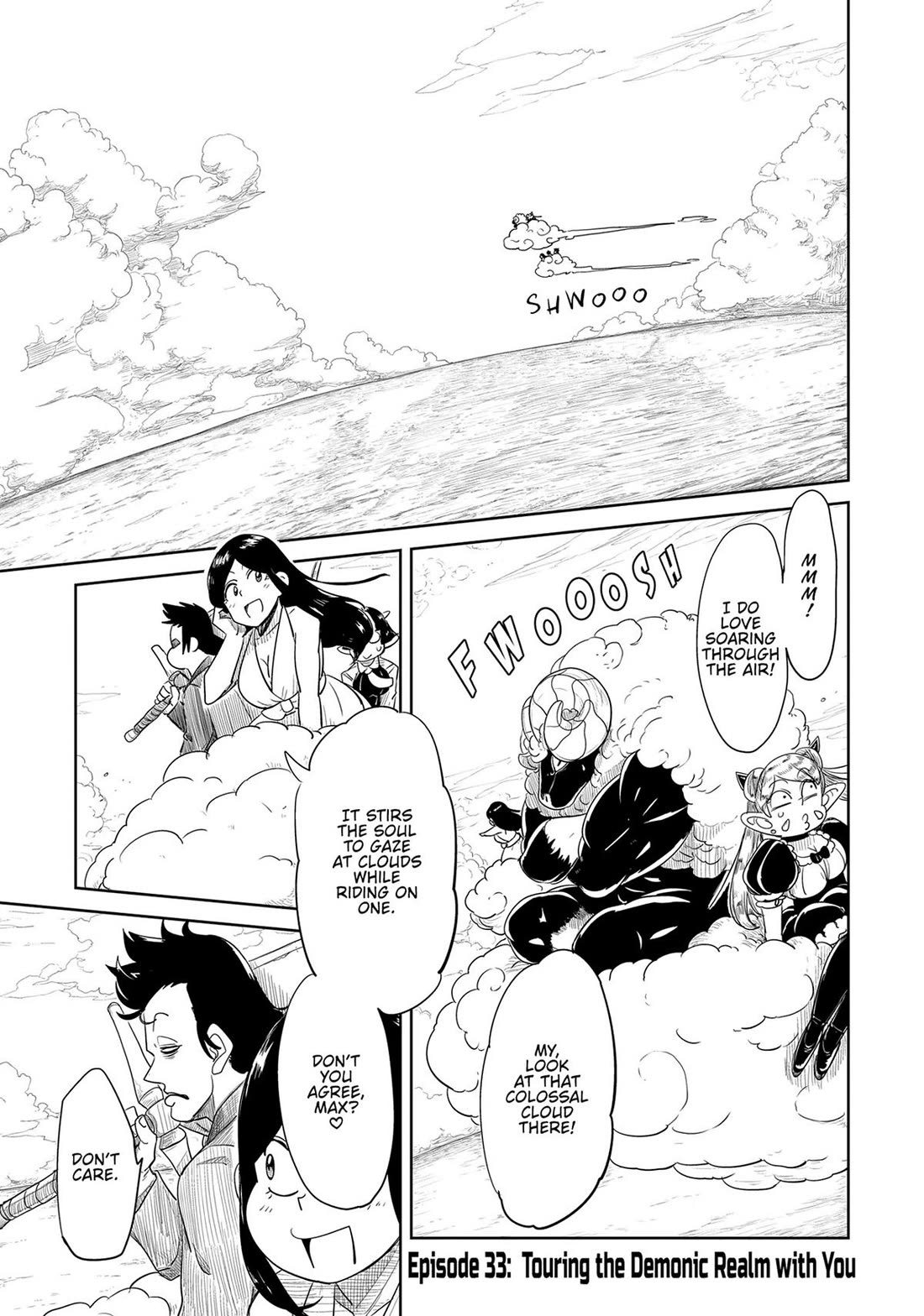 LV1 devil and the one-room hero chapter 33 page 1