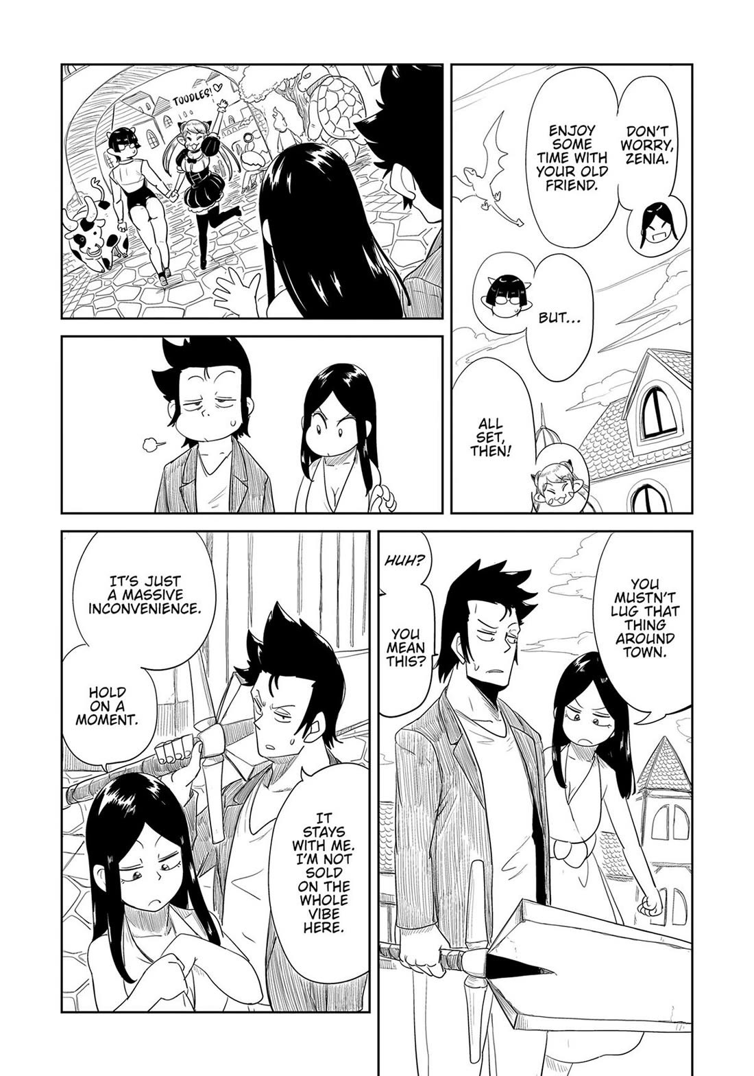 LV1 devil and the one-room hero chapter 33 page 18