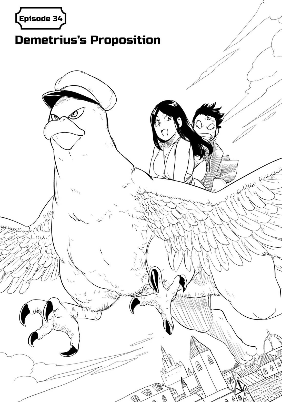 LV1 devil and the one-room hero chapter 34 page 2