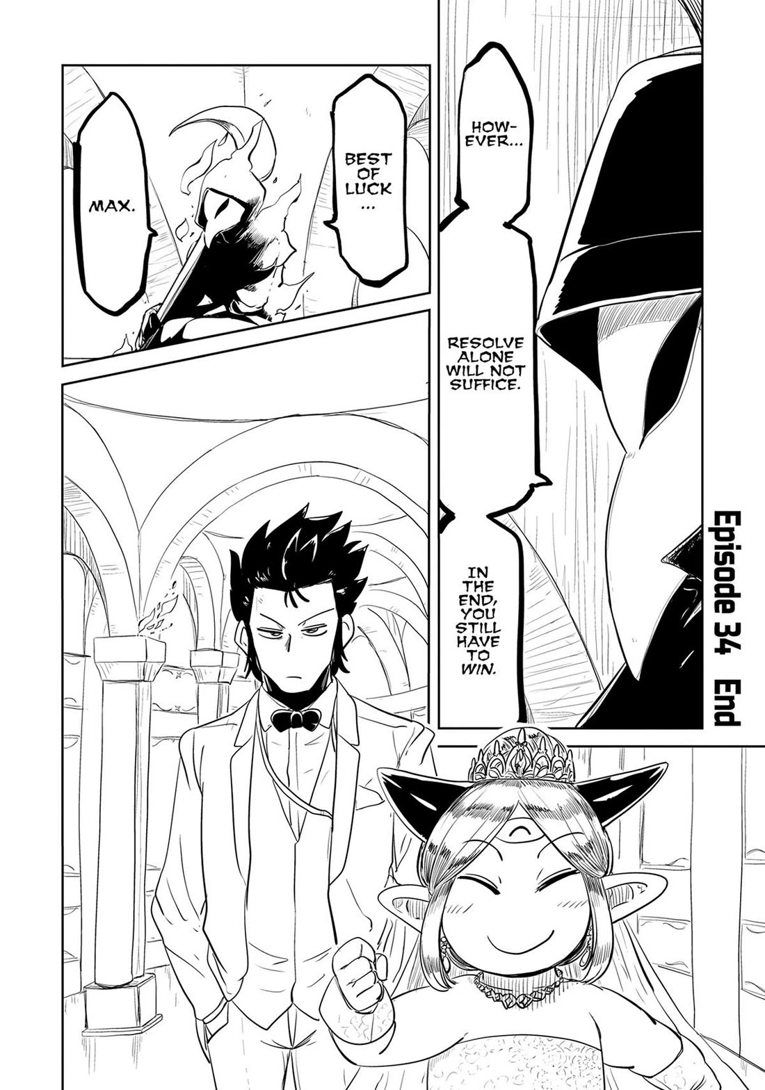 LV1 devil and the one-room hero chapter 34 page 31