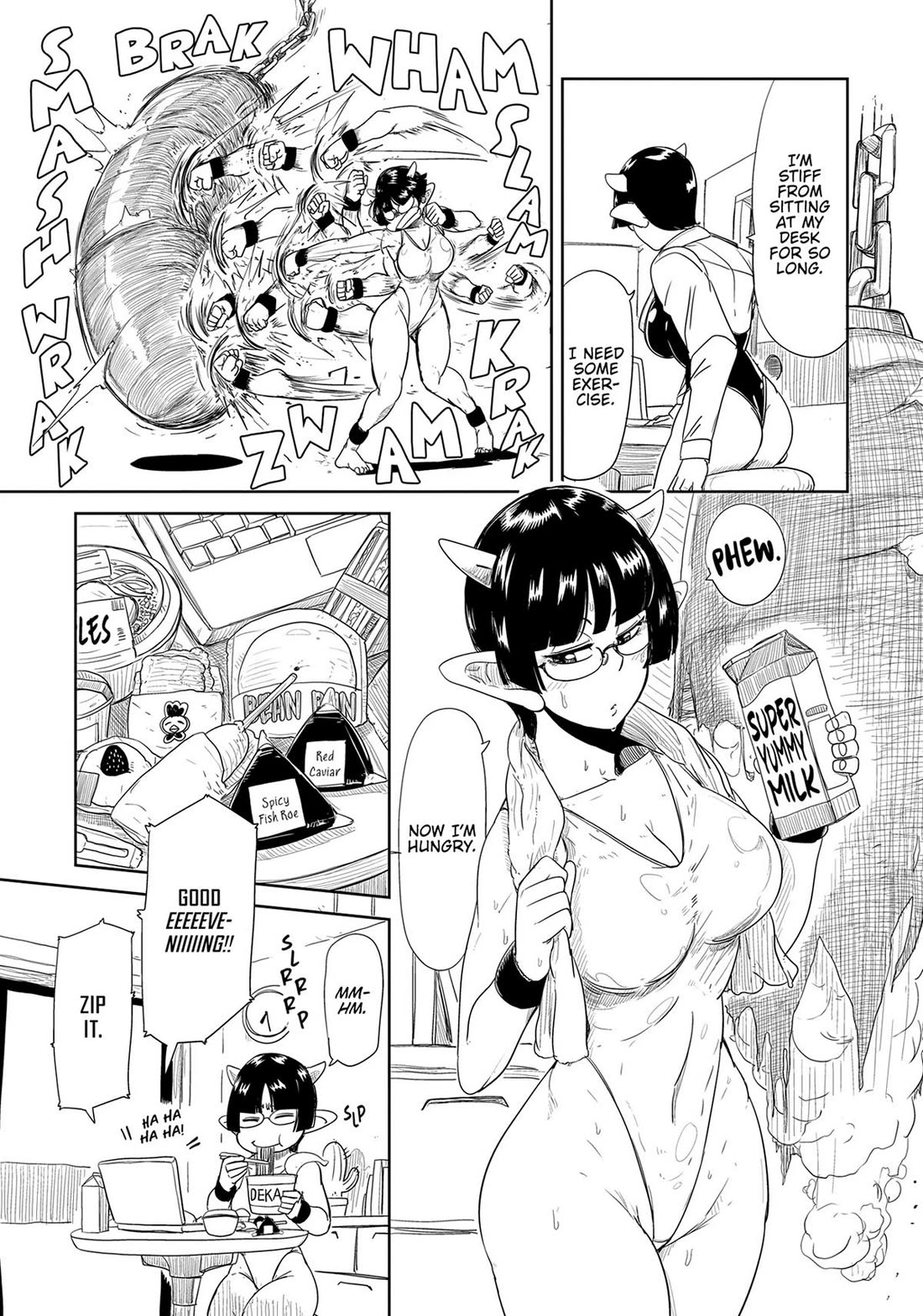 LV1 devil and the one-room hero chapter 35 page 36