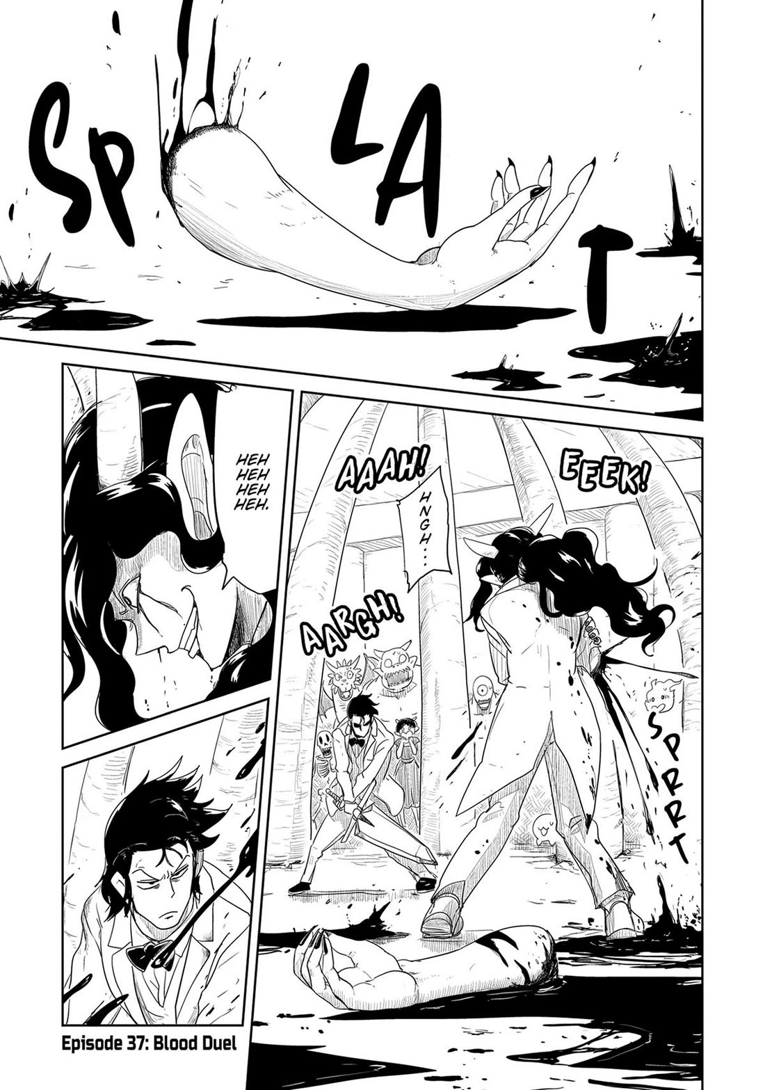 LV1 devil and the one-room hero chapter 37 page 1