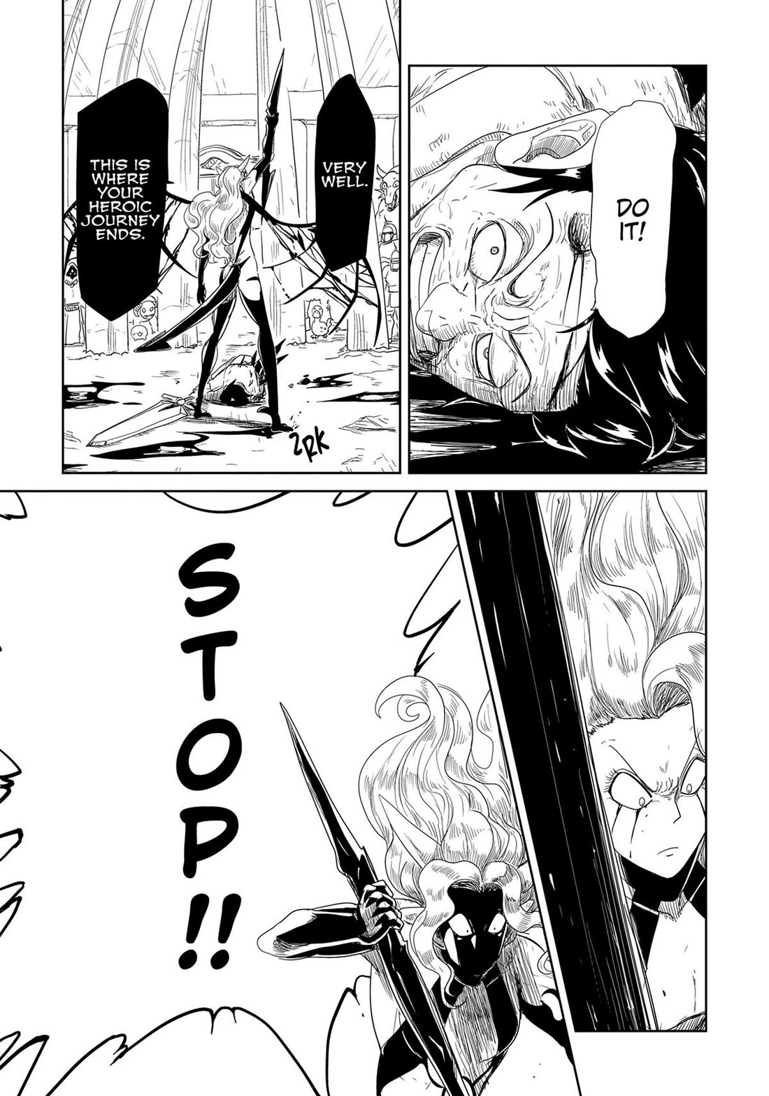 LV1 devil and the one-room hero chapter 38 page 25