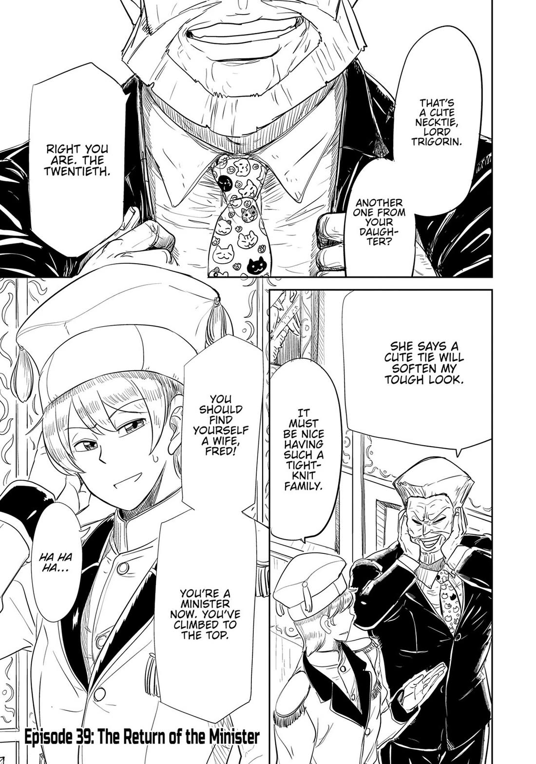 LV1 devil and the one-room hero chapter 39 page 1