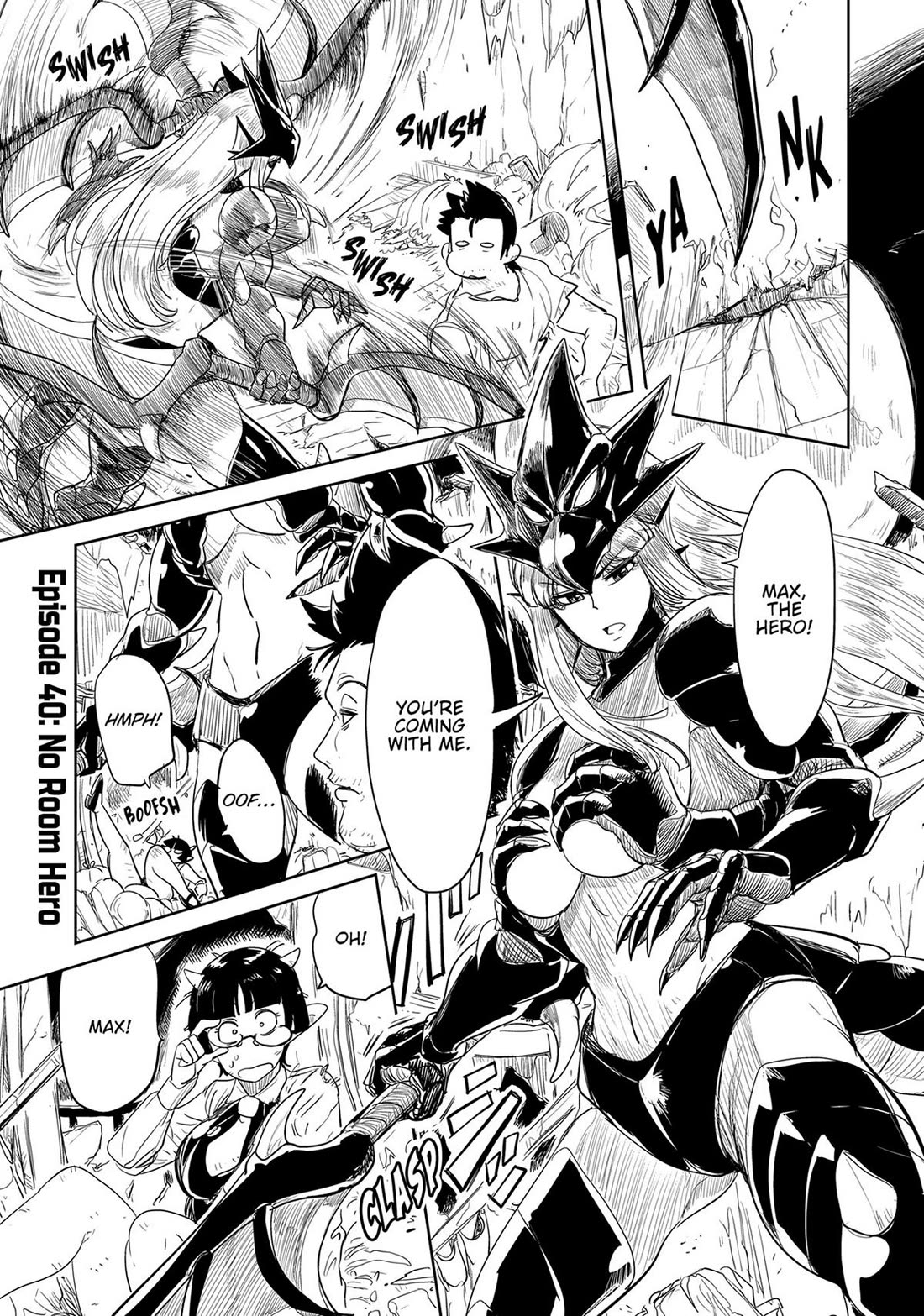 LV1 devil and the one-room hero chapter 40 page 1