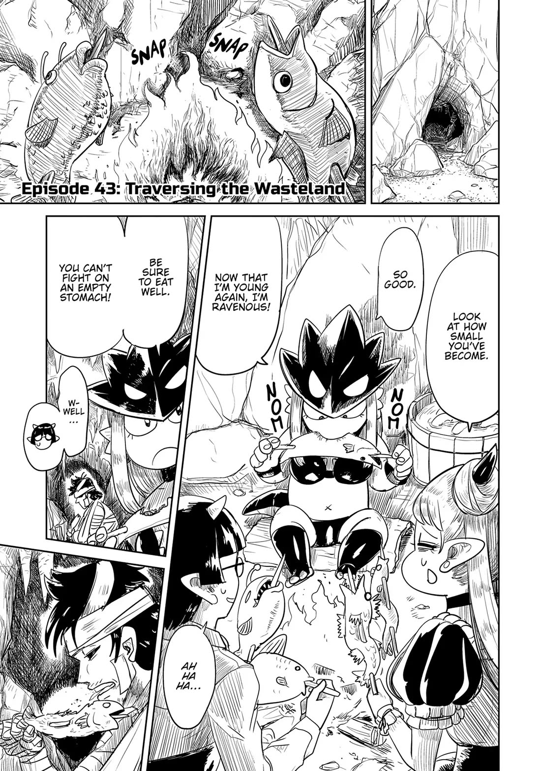 LV1 devil and the one-room hero chapter 43 page 1