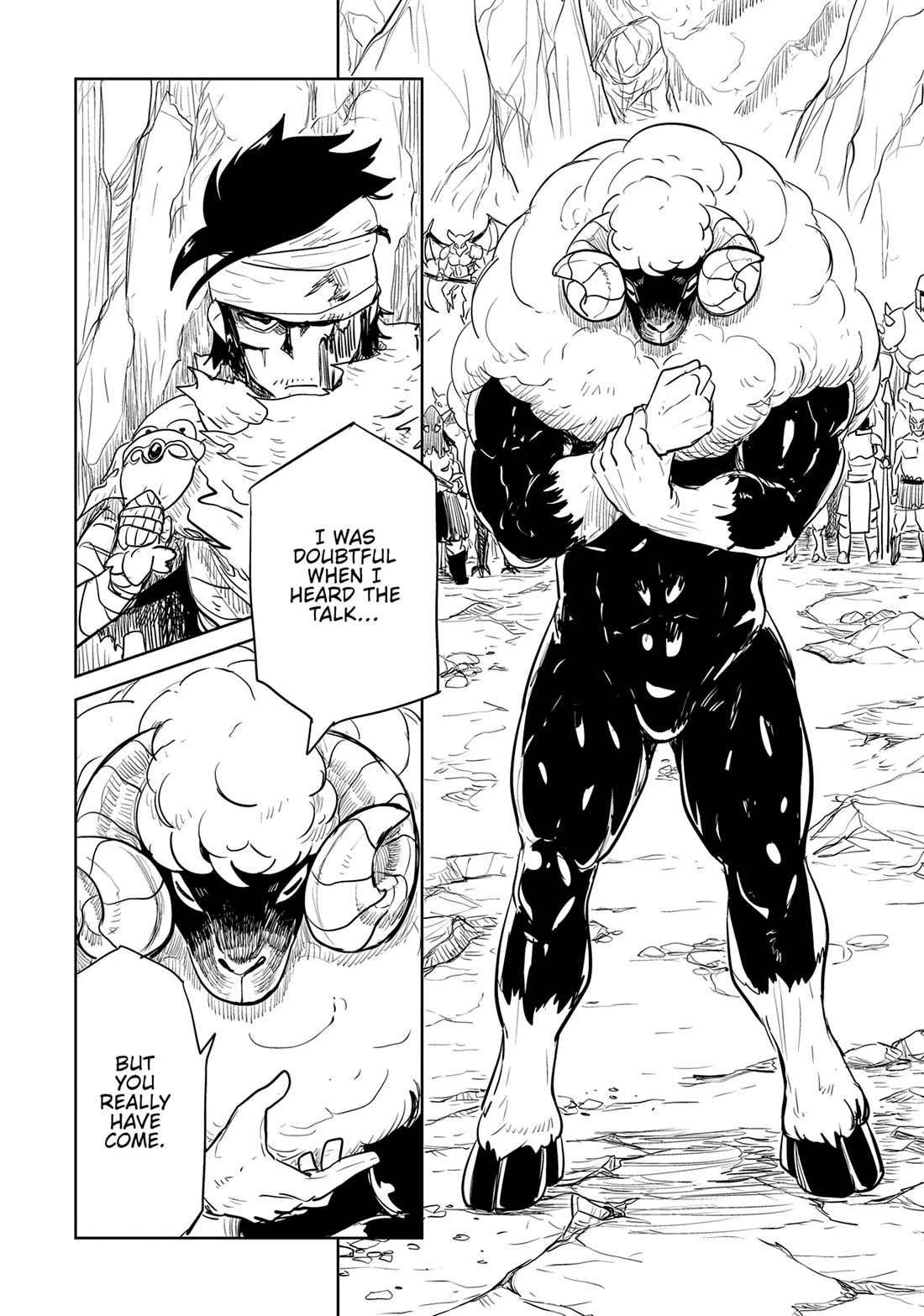 LV1 devil and the one-room hero chapter 43 page 28