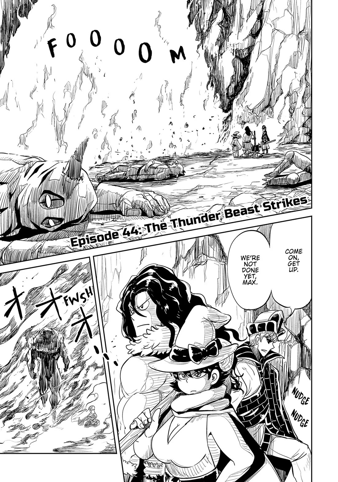 LV1 devil and the one-room hero chapter 44 page 1