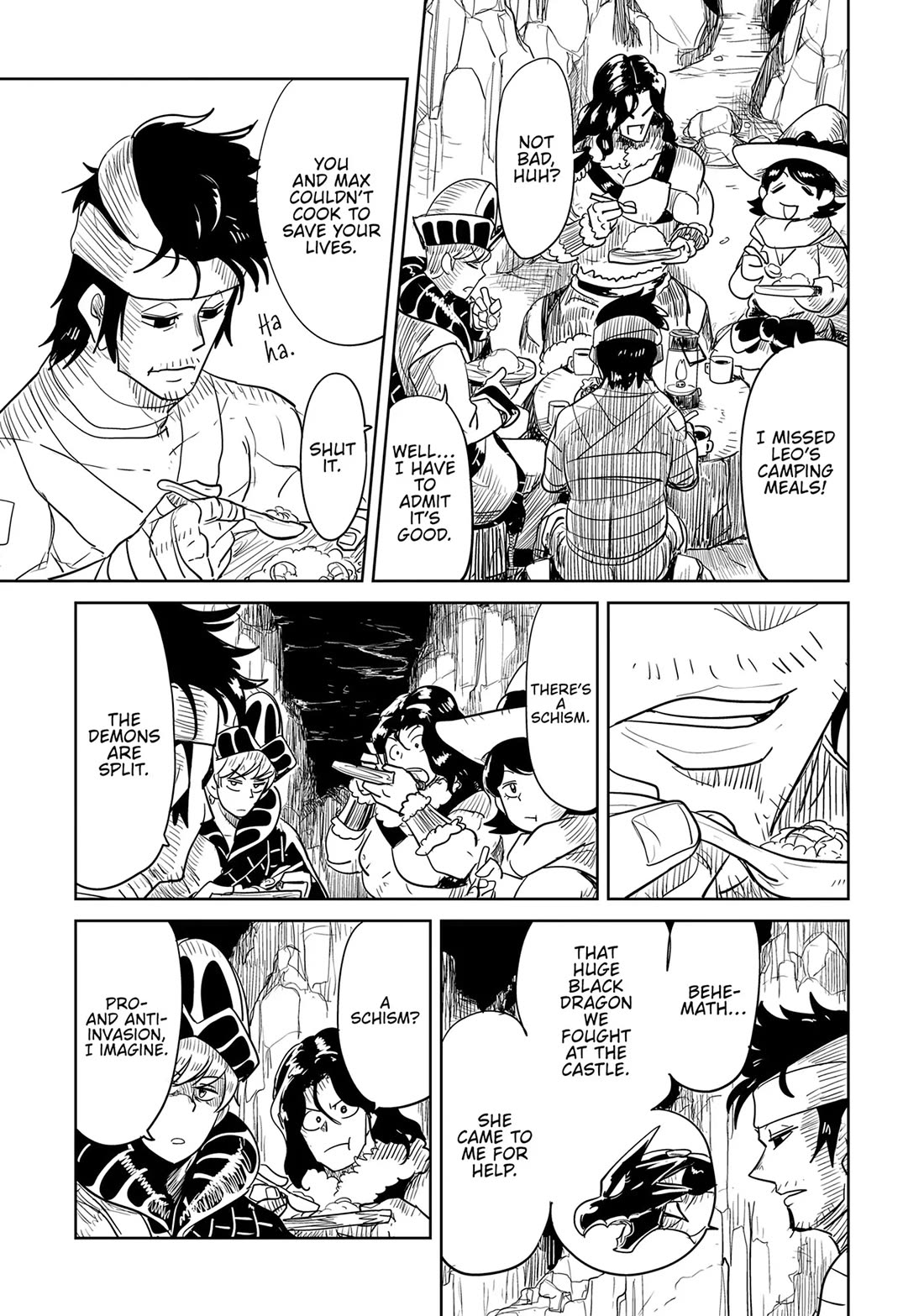 LV1 devil and the one-room hero chapter 45 page 17