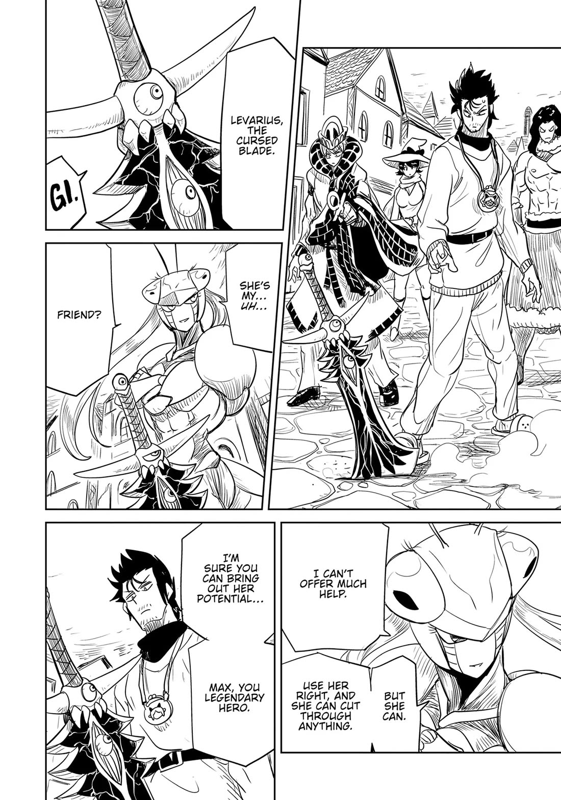 LV1 devil and the one-room hero chapter 47 page 24