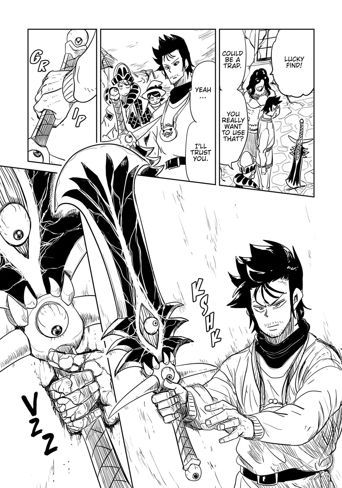 LV1 devil and the one-room hero chapter 47 page 25