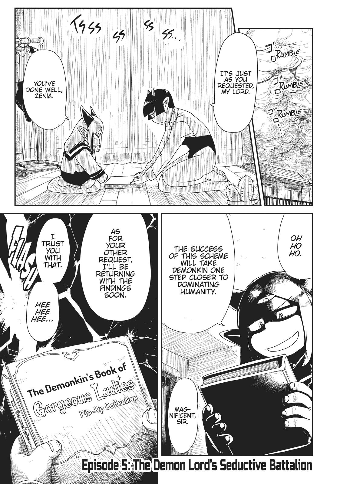 LV1 devil and the one-room hero chapter 5 page 1